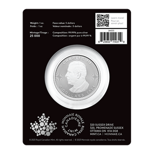E-TRANSFER ONLY - 2024 1oz $5 TREASURED MAPLE LEAF (PREMIUM BULLION)