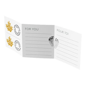 SALE - 2024 1/2oz $10 WELCOME TO THE WORLD BABY FEET FINE SILVER COIN (RECAPSULED, NO BOX LID)