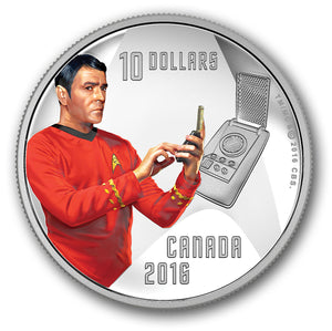 SALE - 2016 1/2oz $10 STAR TREK™: SCOTTY FINE SILVER COIN (NO SLEEVE)