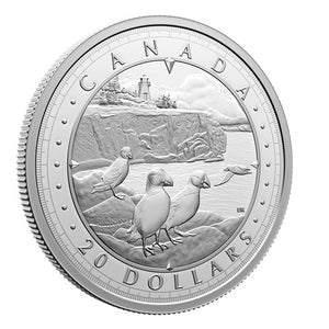2024 1oz $20 THIS IS CANADA: WONDROUS WATERS - ATLANTIC COAST FINE SILVER DOIN
