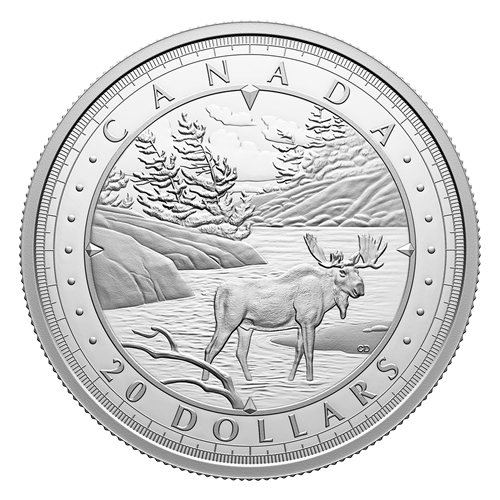 2024 1oz $20 THIS IS CANADA: WONDROUS WATERS GREAT LAKES