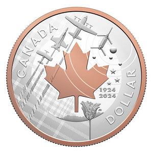 2024 100TH ANNIVERSARY OF THE ROYAL CANADIAN AIR FORCE FINE SILVER PROOF SET