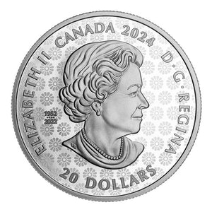 2024 1OZ PURE SILVER CELEBRATING CANADA'S DIVERSITY: TRANSCENDENCE AND TRANQUILITY