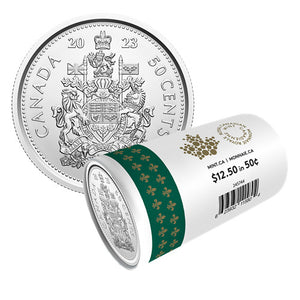 2023 KING CHARLES 50-CENT SPECIAL WRAP ROLL