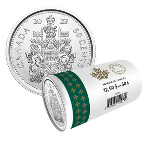 2023 KING CHARLES 50-CENT SPECIAL WRAP ROLL