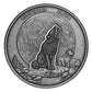 2024 2oz $30 THE HOWLING WOLF - 3D LIFTED FINE SILVER COIN