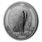 2024 2oz $30 THE HOWLING WOLF - 3D LIFTED FINE SILVER COIN