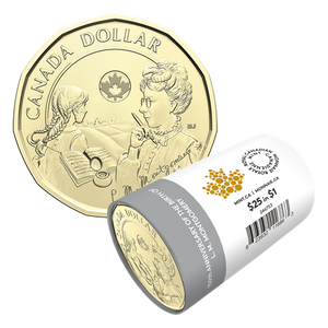 2024 $1 150TH ANNIVERSARY OF THE BIRTH OF L.M. MONTGOMERY WRAP ROLL UNCOLOURED