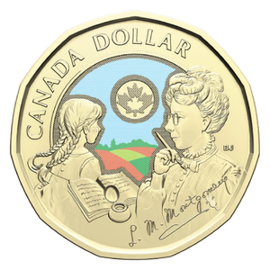 2024 $1 150TH ANNIVERSARY OF THE BIRTH OF L.M. MONTGOMERY NON-COLOURIZED SPECIAL WRAP ROLL