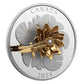 2024 5oz $50 PURE SILVER - THE DRAGONFLY AND THE BLOOM COIN