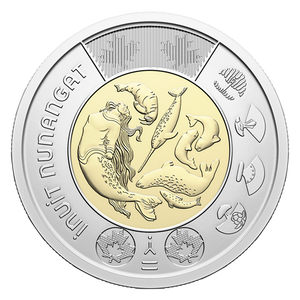 2024 2-DOLLAR CELEBRATING INUIT NUNANGAT NON-COLOURIZED SPECIAL WRAP ROLL