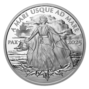 2025 5oz $50 PEACE DOLLAR FINE SILVER COIN