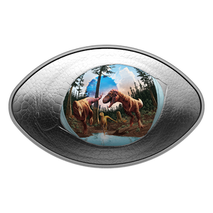 2025 1oz $20 DINOSAUR EYE FINE SILVER COIN