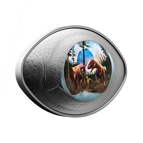 2025 1oz $20 DINOSAUR EYE FINE SILVER COIN