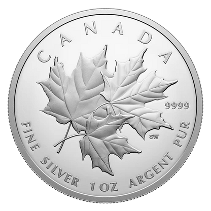 2025 1oz $20 TRIPLE MAPLE LEAF FINE SILVER COIN