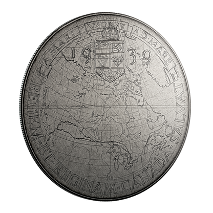 2025 5oz $50 EMANUEL HAHN'S ORIGINAL SKETCH: ROYAL VISIT FINE SILVER COIN