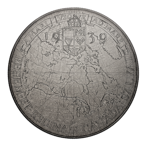 2025 5oz $50 EMANUEL HAHN'S ORIGINAL SKETCH: ROYAL VISIT FINE SILVER COIN