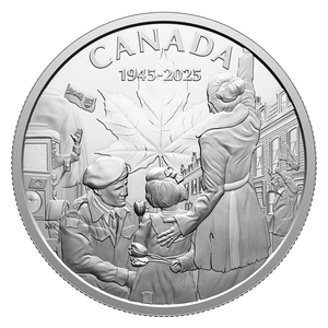 2025 1oz $20 80TH ANNIVERSARY OF THE END OF THE SECOND WORLD WAR EUROPE