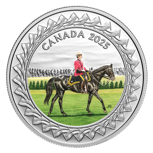 2025 1oz $20 RCMP MUSICAL RIDE FINE SILVER COIN