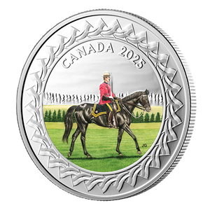 2025 1oz $20 RCMP MUSICAL RIDE FINE SILVER COIN