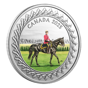 2025 1oz $20 RCMP MUSICAL RIDE FINE SILVER COIN