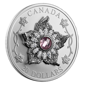 2025 1oz $20 WILLIAMSON DIAMOND BROOCH FINE SILVER COIN