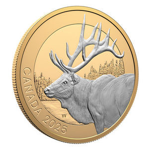 2025 1oz $20 ANIMAL PORTRAITS: ELK FINE SILVER COIN