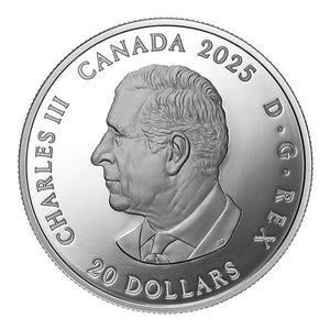 2025 1oz $20 INTERCONNECTED NATURE FINE SILVER COIN