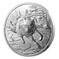 2025 1oz $20 ULTRA-HIGH RELIEF FINE SILVER COIN - GREAT HUNTERS: GREY WOLF