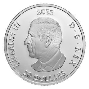 2025 1oz $20 AVRO ARROW FINE SILVER COIN