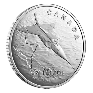 2025 1oz $20 AVRO ARROW FINE SILVER COIN