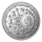 2025 5oz $50 LEGACY OF THE CROWN FINE SILVER COIN