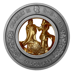 2025 $50 ALLEGORIES OF JUSTICE AND TRUTH FINE SILVER COIN (4.6oz)