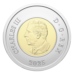 2025 2-DOLLAR HONOURING CANADA'S UNKNOWN SOLDIER COLOURIZED SPECIAL WRAP ROLL