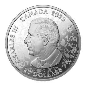 2025 1oz $20 CELEBRATING CANADA'S DIVERSITY: STRENGTH AND ABUNDANCE FINE SILVER COIN