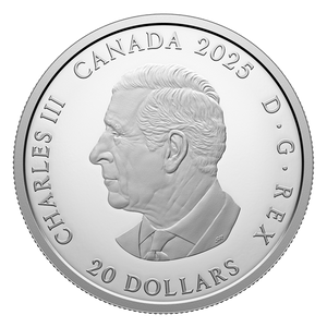 2025 1oz $20 FOLK SINGER BY DAPHNE ODJIG FINE SILVER COIN