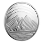 2025 5oz $50 BAFFIN ISLAND MOUNTAINS BY LAWREN S. HARRIS FINE SILVER COIN