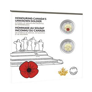2025 $2 COLLECTOR KEEPSAKE CARD - HONOURING CANADA'S UNKNOWN SOLDIER