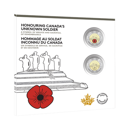 2025 $2 COLLECTOR KEEPSAKE CARD - HONOURING CANADA'S UNKNOWN SOLDIER