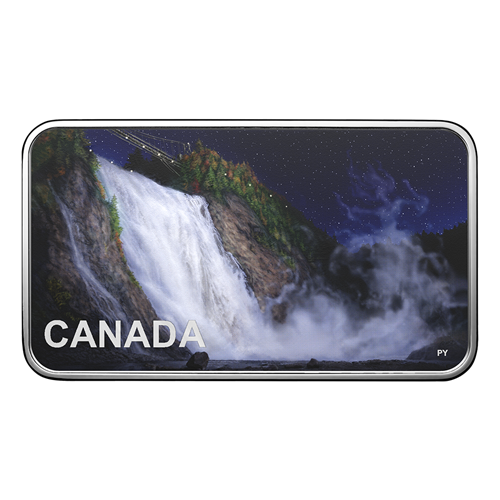 2025 1oz $20 HAUNTED CANADA: LADY IN WHITE FINE SILVER COIN