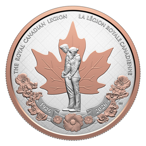 2026 100TH ANNIVERSARY OF THE ROYAL CANADIAN LEGION FINE SILVER PROOF SET