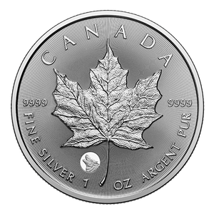 E-TRANSFER ONLY - 2026 1oz $5 TREASURED MAPLE LEAF 1OZ PURE SILVER  BULLION COIN