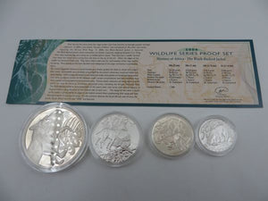 2006 WILDLIFE SERIES PROOF SET - HUNTERS OF AFRICA - THE BLACK BACKED JACKAL