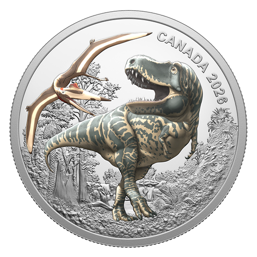 2026 1oz $20 T-REX FINE SILVER COIN