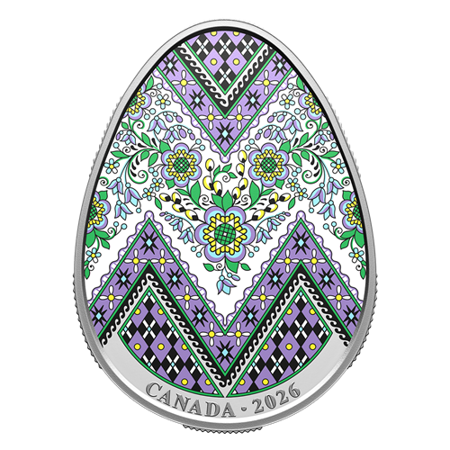2026 1oz $20 PYSANKA FINE SILVER COIN