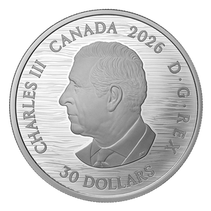 2026 $30 2oz THE JACK PINE BY TOM THOMSON FINE SILVER COIN