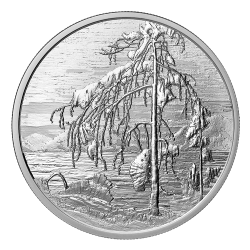 2026 $30 2oz THE JACK PINE BY TOM THOMSON FINE SILVER COIN