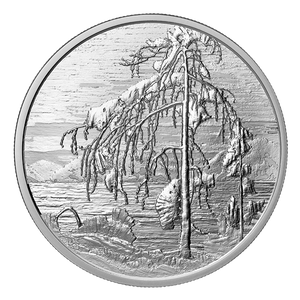 2026 $30 2oz THE JACK PINE BY TOM THOMSON FINE SILVER COIN