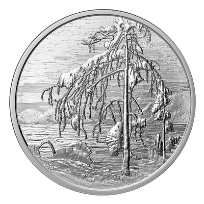 2026 $30 2oz THE JACK PINE BY TOM THOMSON FINE SILVER COIN