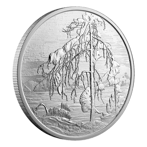 2026 $30 2oz THE JACK PINE BY TOM THOMSON FINE SILVER COIN